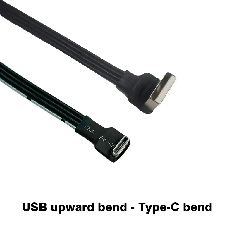 Câble USB vers USB-C ultra-fin en silicone flexible - Angle 90° - USB 2.0 slide 7