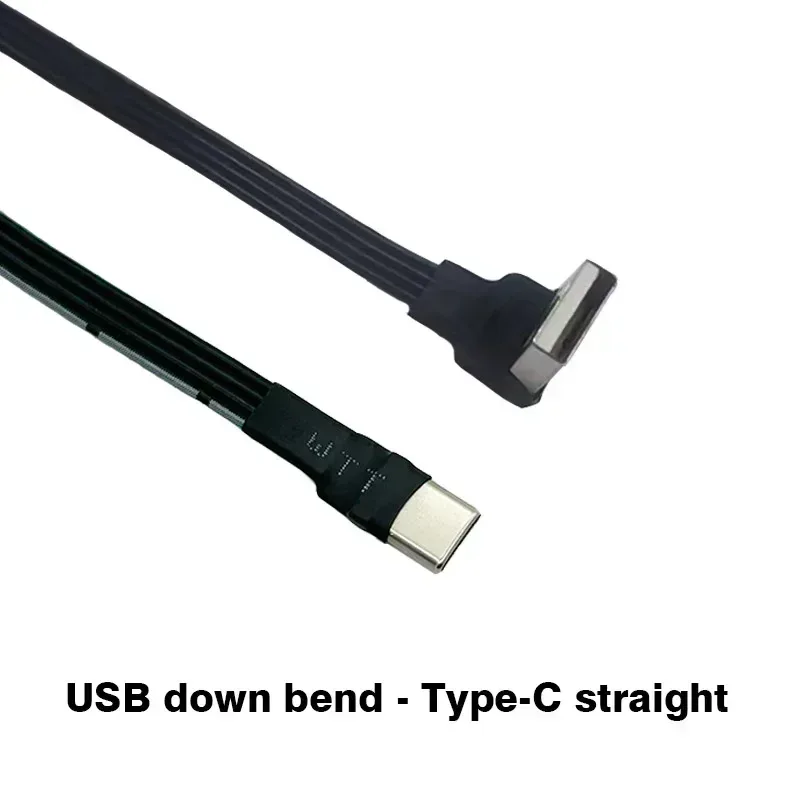 Câble USB vers USB-C ultra-fin en silicone flexible - Angle 90° - USB 2.0 slide 9