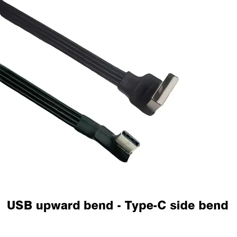 Câble USB vers USB-C ultra-fin en silicone flexible - Angle 90° - USB 2.0 slide 14