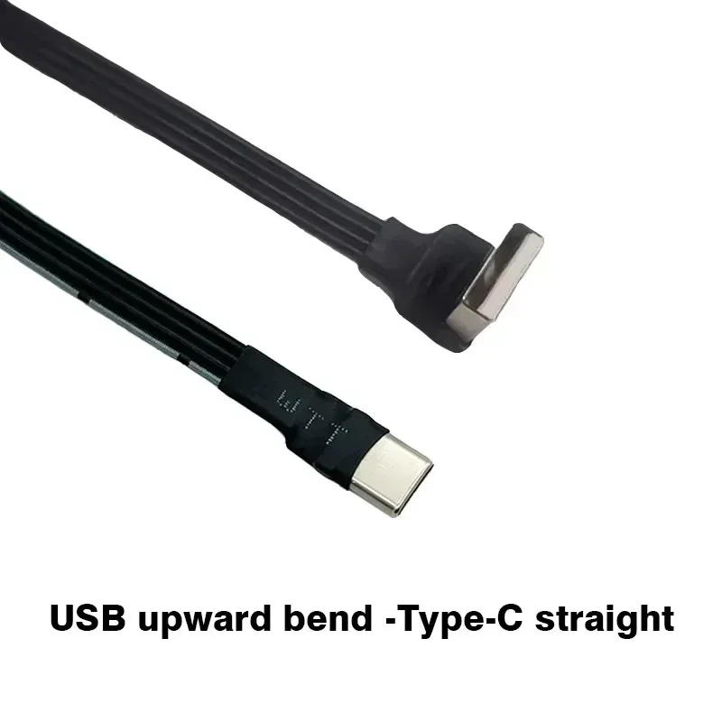 Câble USB vers USB-C ultra-fin en silicone flexible - Angle 90° - USB 2.0 slide 17