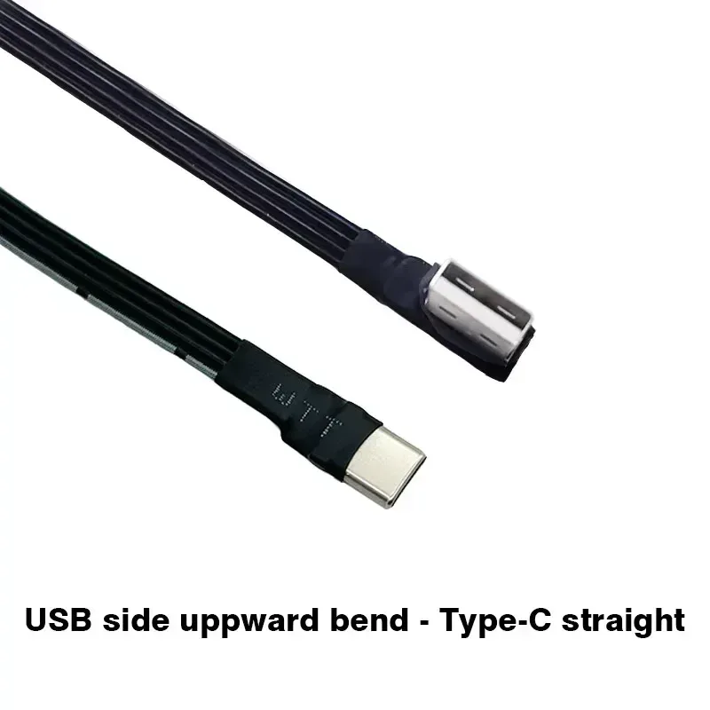 Câble USB vers USB-C ultra-fin en silicone flexible - Angle 90° - USB 2.0 slide 11