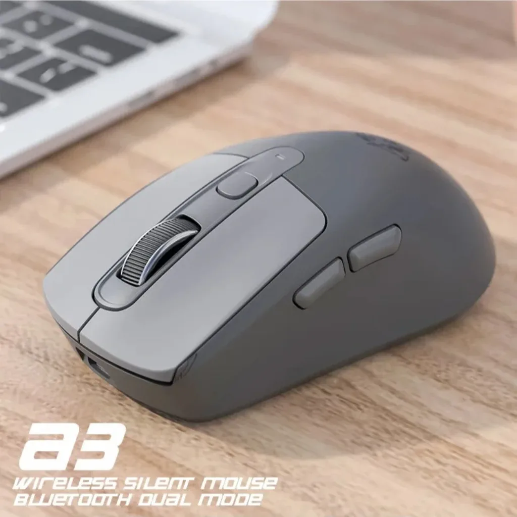 Souris sans fil Wolf A3 - Double mode Bluetooth et 2,4 GHz - Image 6