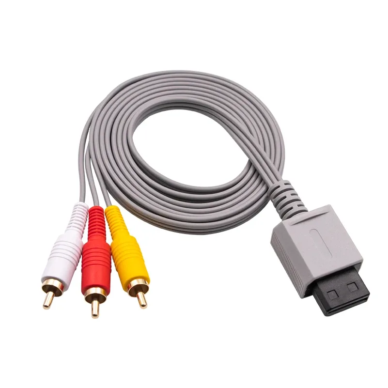 Câble AV Composite 3 RCA pour Nintendo Wii - 1,8 m