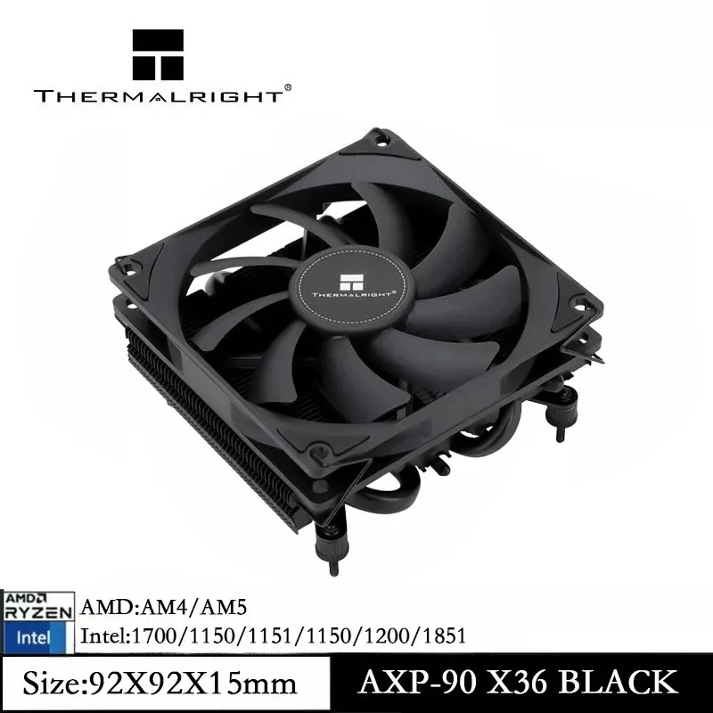 Thermalright AXP90-X36 Ventirad CPU Low Profile, Ventilateur PWM TL-9015B, AMD AM4/AM5 et Intel LGA 115X/1200/1700/1851 slide 8