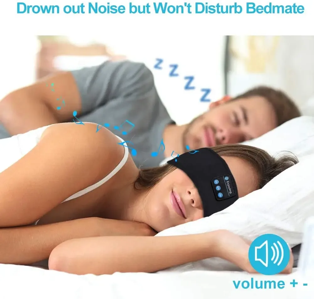 Bandeau de sommeil avec écouteurs Bluetooth intégrés - Image 2
