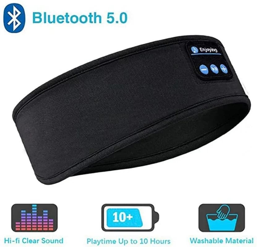 Bandeau de sommeil avec écouteurs Bluetooth intégrés slide 7