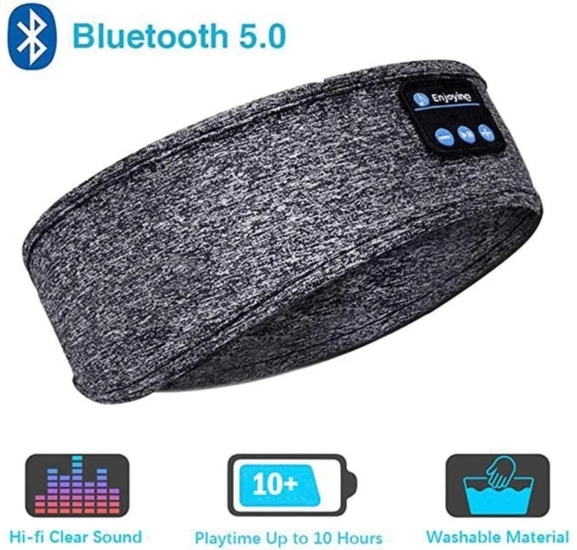 Bandeau de sommeil avec écouteurs Bluetooth intégrés slide 8