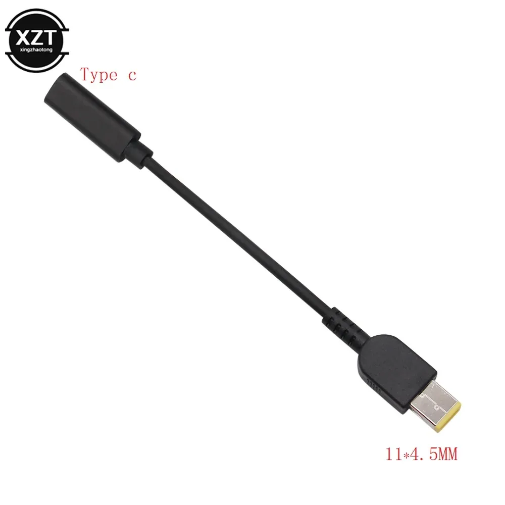 Câble adaptateur d'alimentation USB-C femelle vers connecteurs DC Jack pour ordinateurs portables Asus, Dell et HP - Image 3
