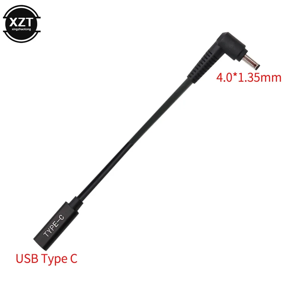 Câble adaptateur d'alimentation USB-C femelle vers connecteurs DC Jack pour ordinateurs portables Asus, Dell et HP slide 12