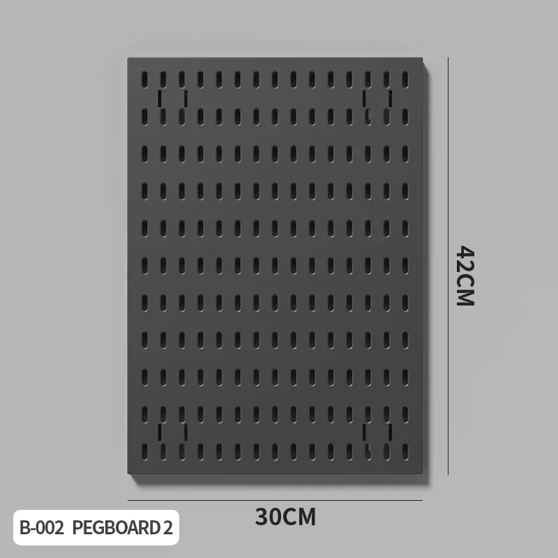 Organisateur de bureau Pegboard avec accessoires - Support à poser sans perçage slide 11
