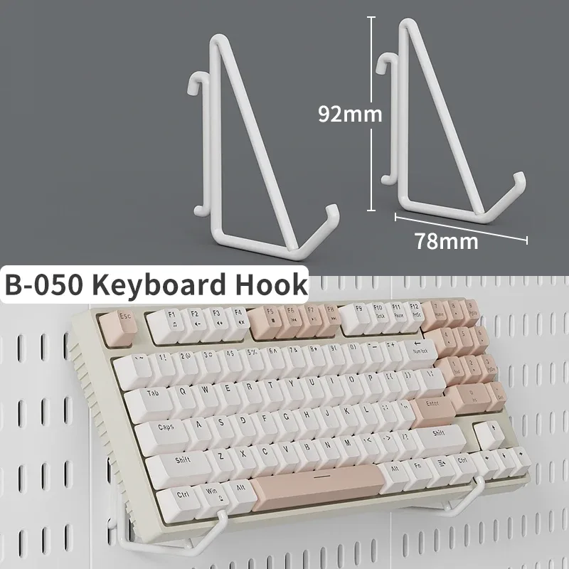 Organisateur de bureau Pegboard avec accessoires - Support à poser sans perçage slide 8