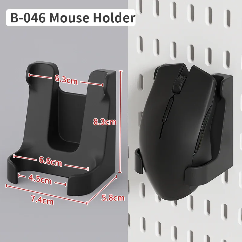Organisateur de bureau Pegboard avec accessoires - Support à poser sans perçage slide 28