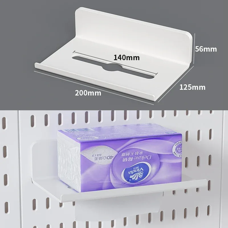 Organisateur de bureau Pegboard avec accessoires - Support à poser sans perçage slide 26