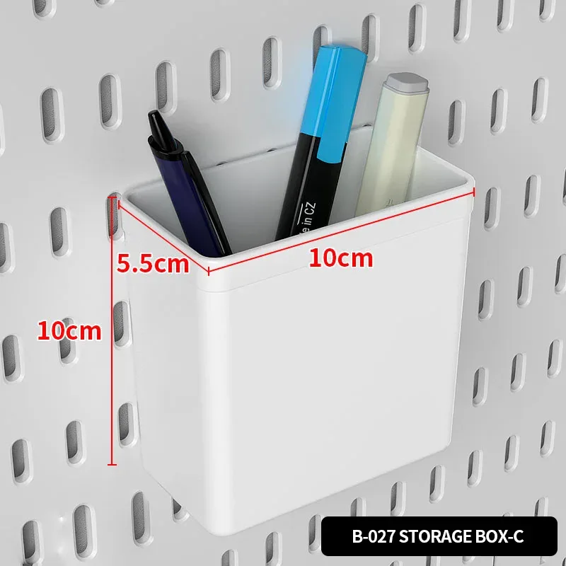 Organisateur de bureau Pegboard avec accessoires - Support à poser sans perçage slide 36