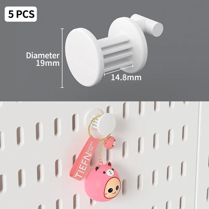 Organisateur de bureau Pegboard avec accessoires - Support à poser sans perçage slide 35