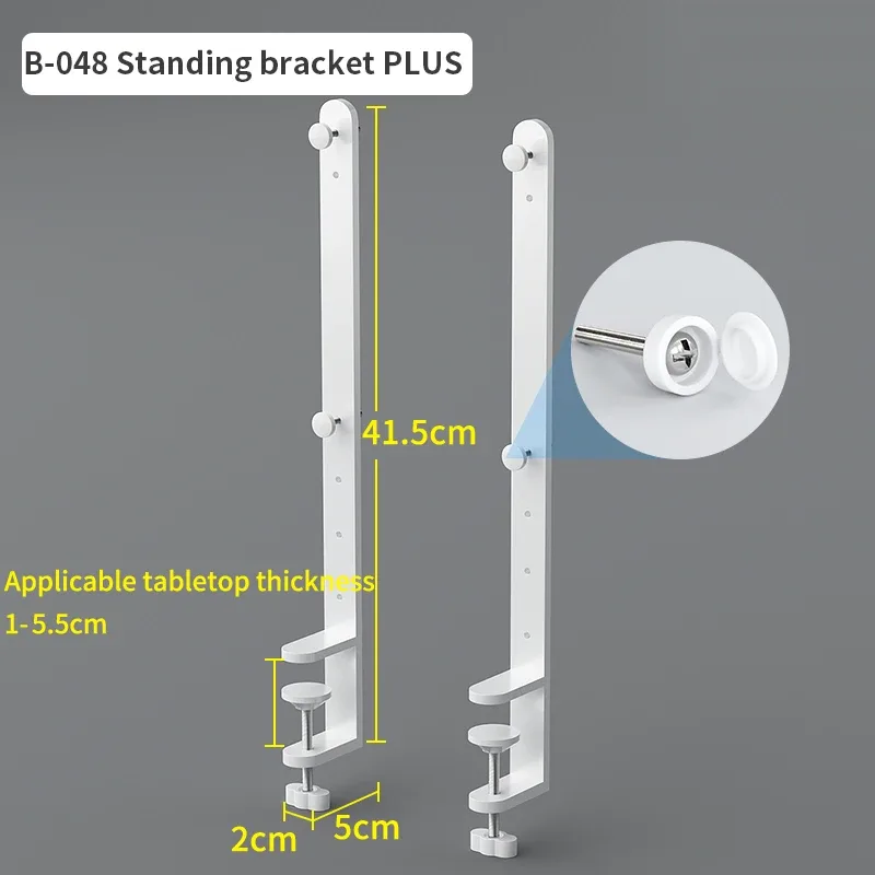 Organisateur de bureau Pegboard avec accessoires - Support à poser sans perçage slide 31