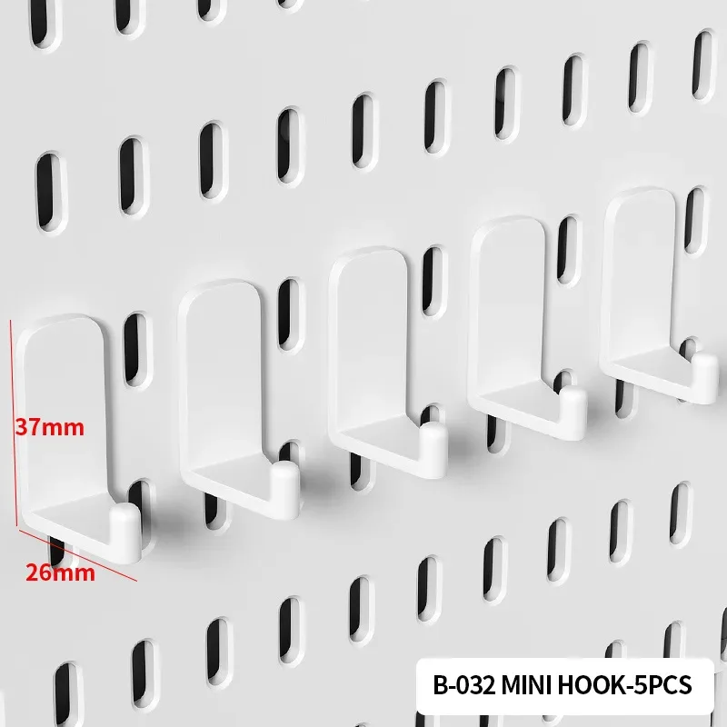 Organisateur de bureau Pegboard avec accessoires - Support à poser sans perçage slide 21