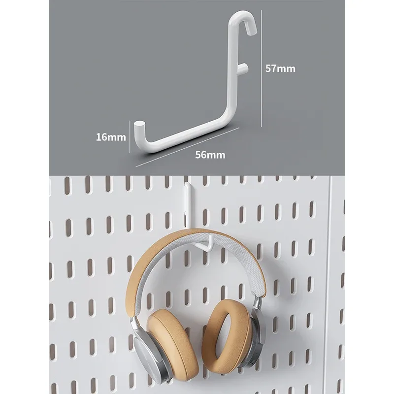 Organisateur de bureau Pegboard avec accessoires - Support à poser sans perçage slide 18