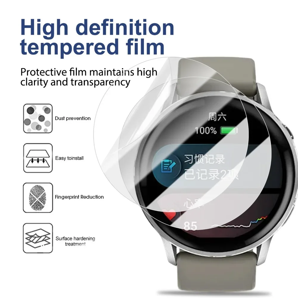 Lot de films de protection d'écran en hydrogel souple pour Garmin Venu 4 (41mm / 45mm) slide 5