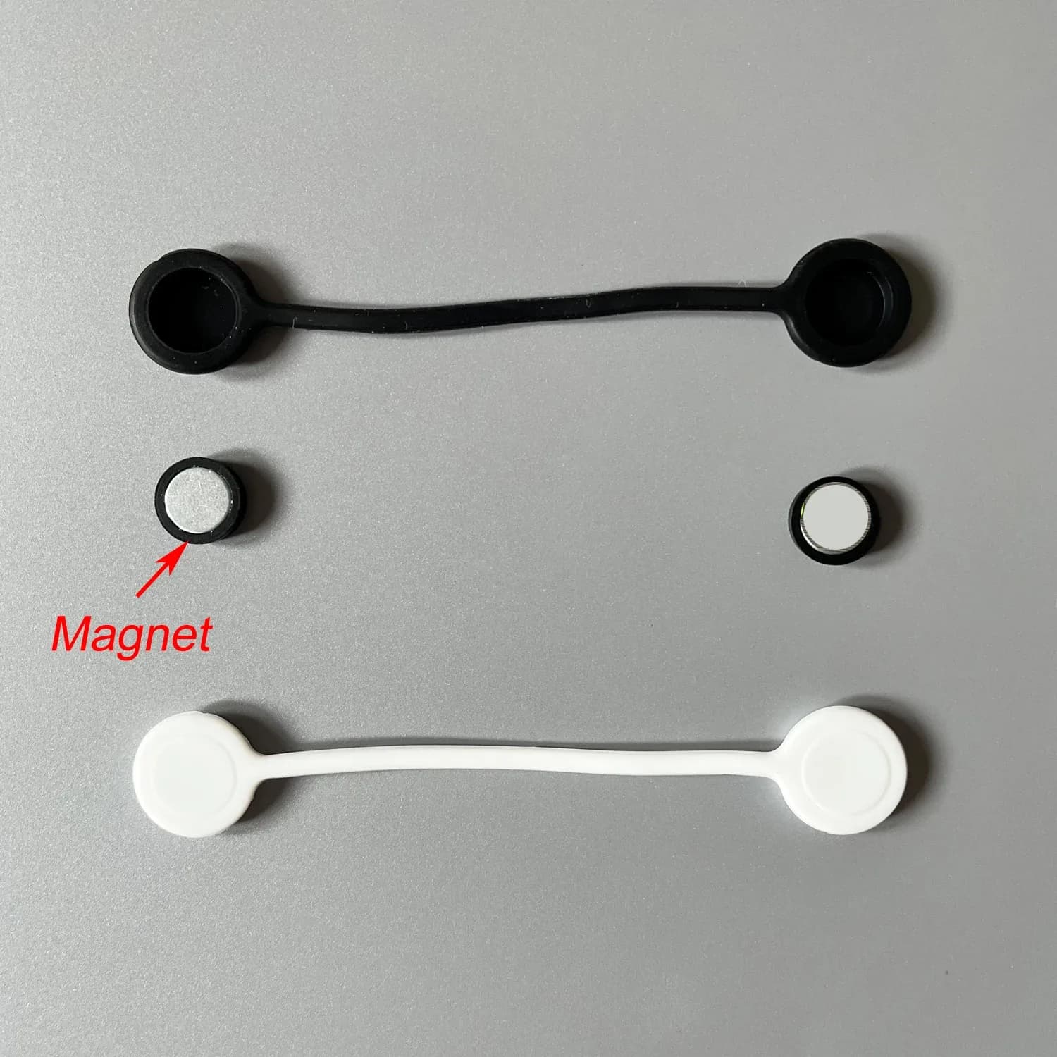 Attaches de Câbles Magnétiques en Silicone Réutilisables - Lot de 10 - Image 3