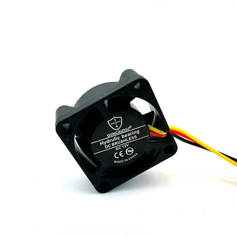 Ventilateur de refroidissement 25x25x10mm (2510) pour SSD M.2 et carte graphique, roulement hydraulique, 2 broches, 5V/12V/24V - Image 1