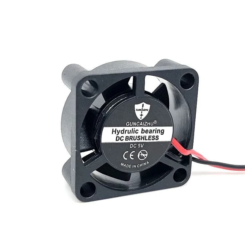 Ventilateur de refroidissement 25x25x10mm (2510) pour SSD M.2 et carte graphique, roulement hydraulique, 2 broches, 5V/12V/24V - Image 3
