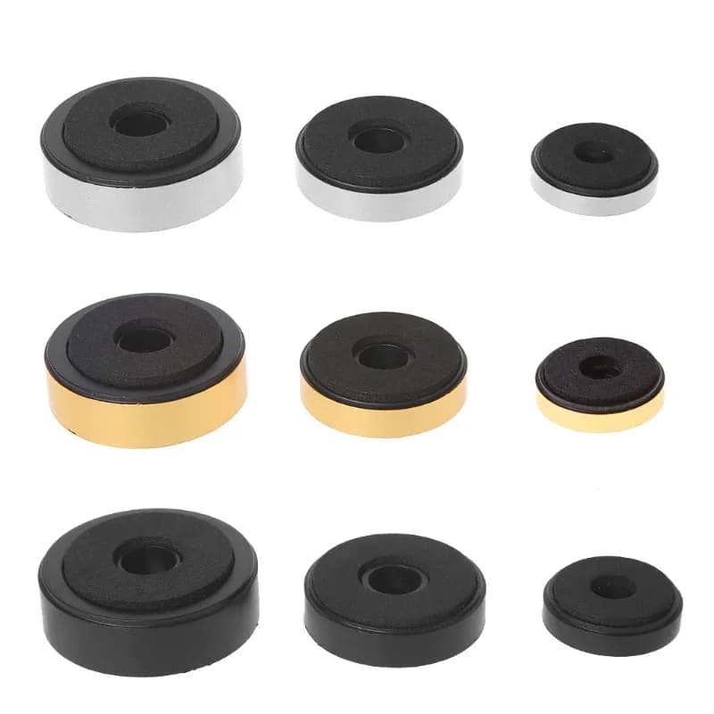 Lot de 12 pieds d'isolation pour enceintes et amplificateurs stéréo slide 6