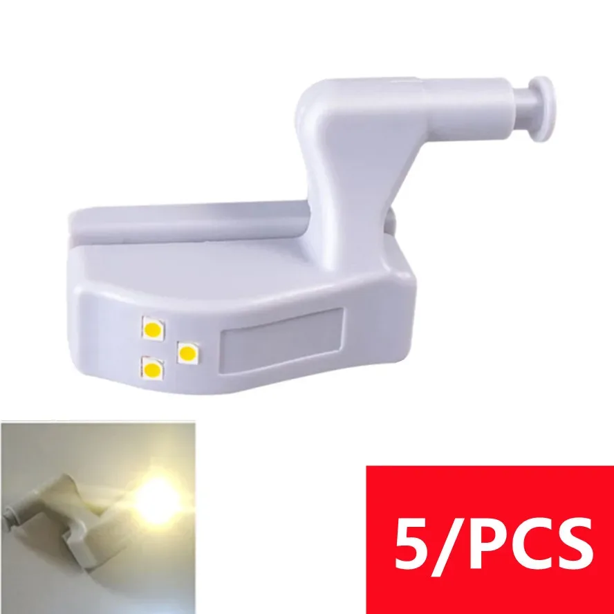 Lot de 5 lampes LED pour charnières de placard avec capteur automatique slide 7