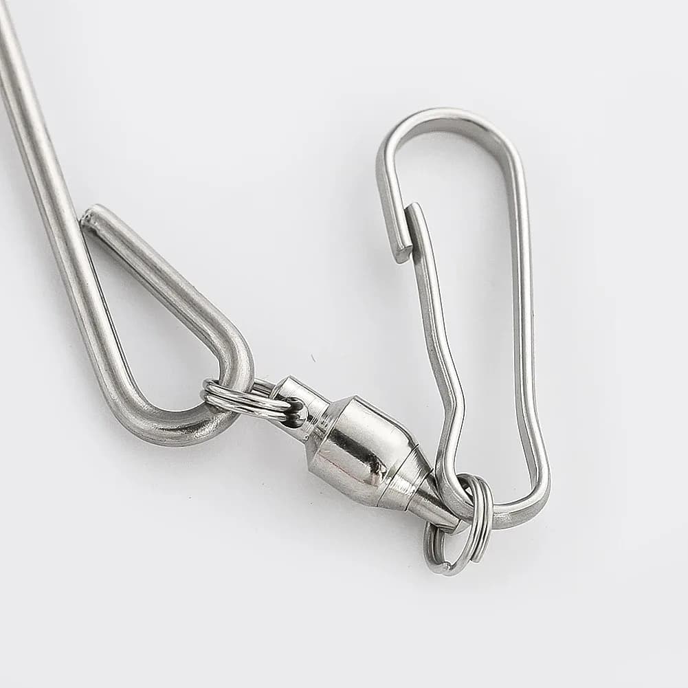 Lot de 5 crochets pivotants robustes à 360° pour mangeoires et manches à air slide 4