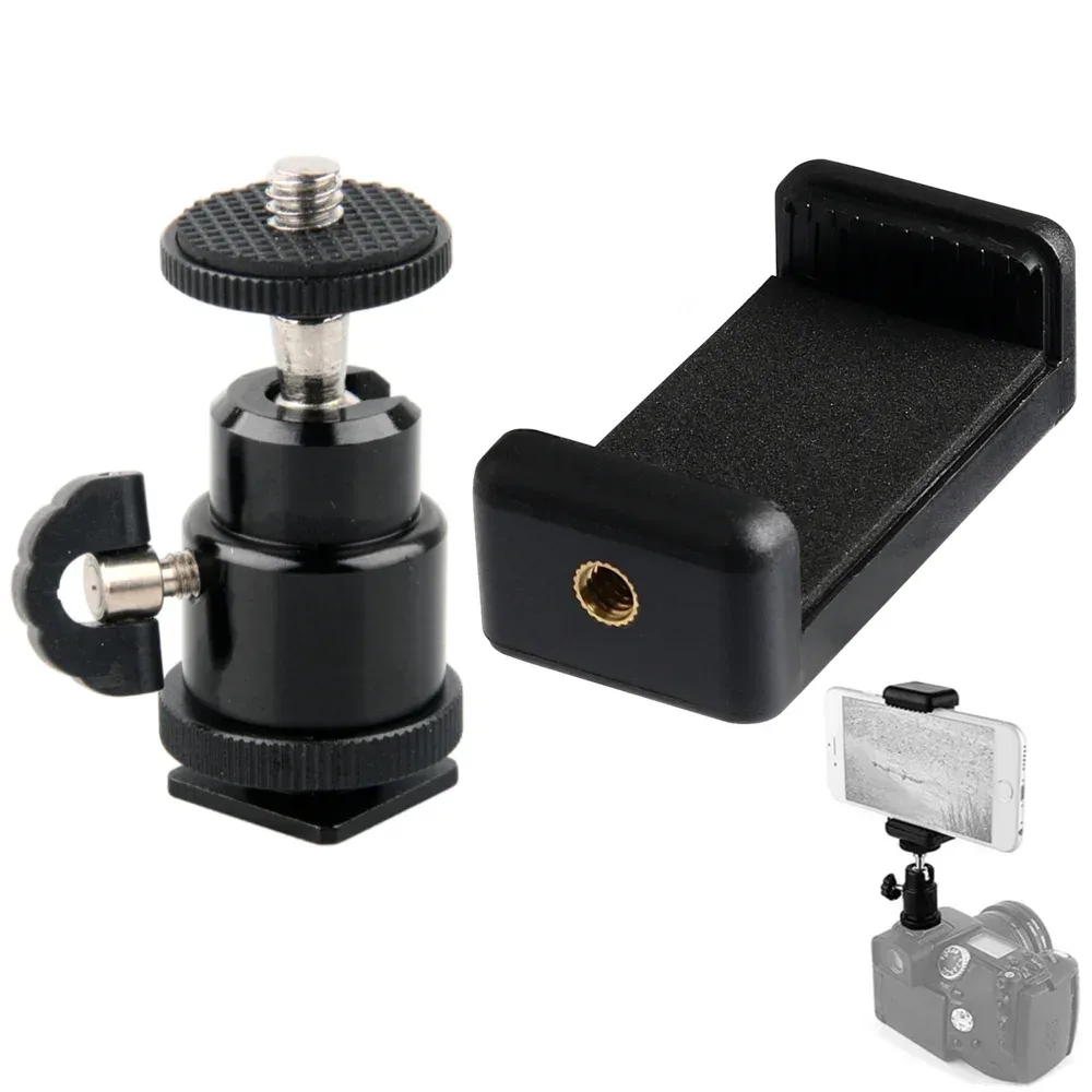 Support universel pour smartphone et appareil photo reflex - Fixation 1/4" pour trépied et monopode
