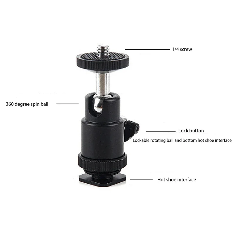 Support universel pour smartphone et appareil photo reflex - Fixation 1/4" pour trépied et monopode slide 2