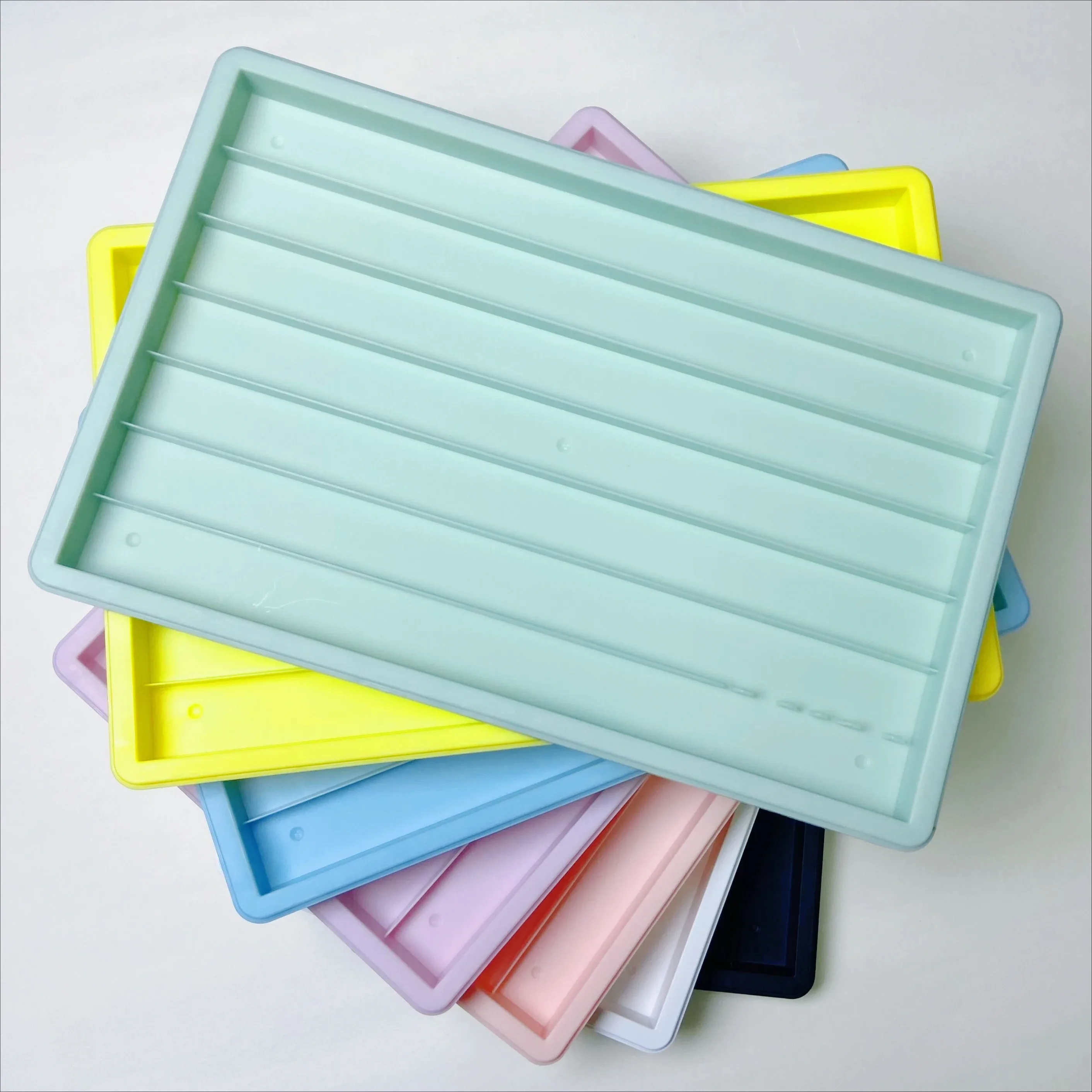 Boîte de rangement empilable pour touches de clavier en ABS