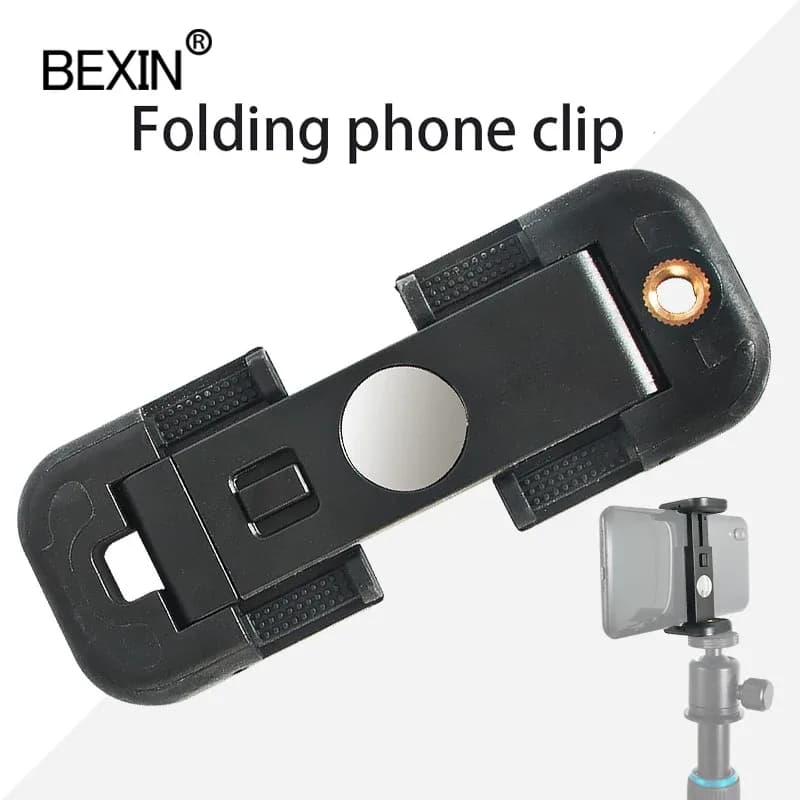 Support adaptateur universel pour smartphone sur trépied - Image 1