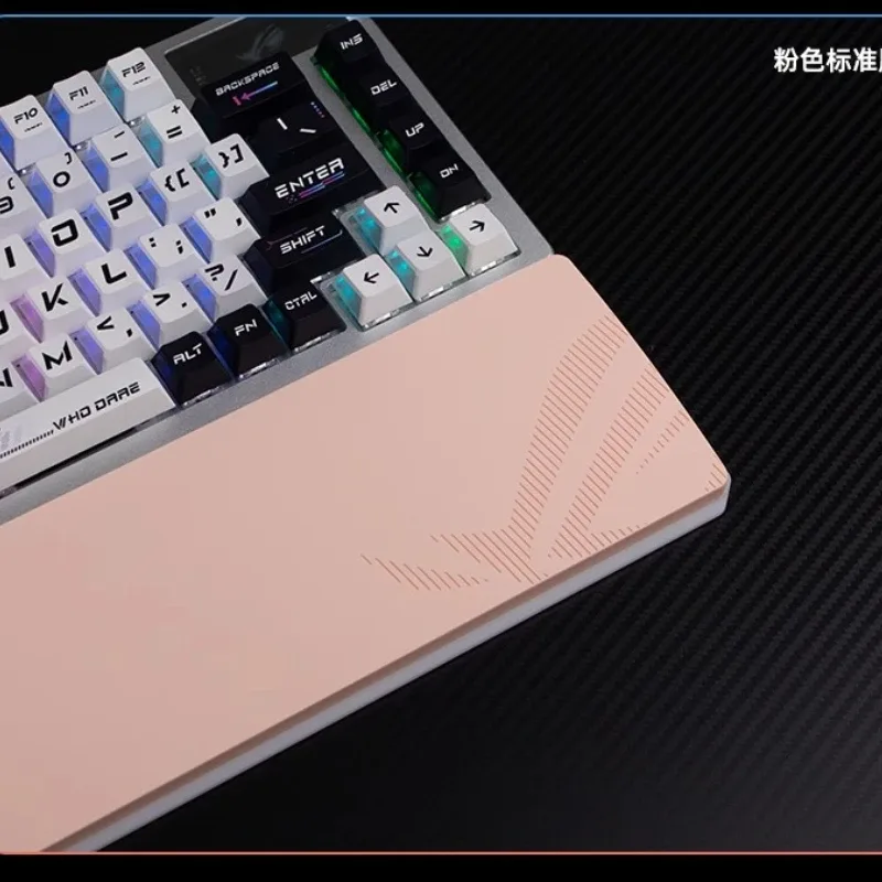 ROG Night Demon – Repose-poignet en silicone avec base amovible en alliage d'aluminium pour clavier 75% - Image 6