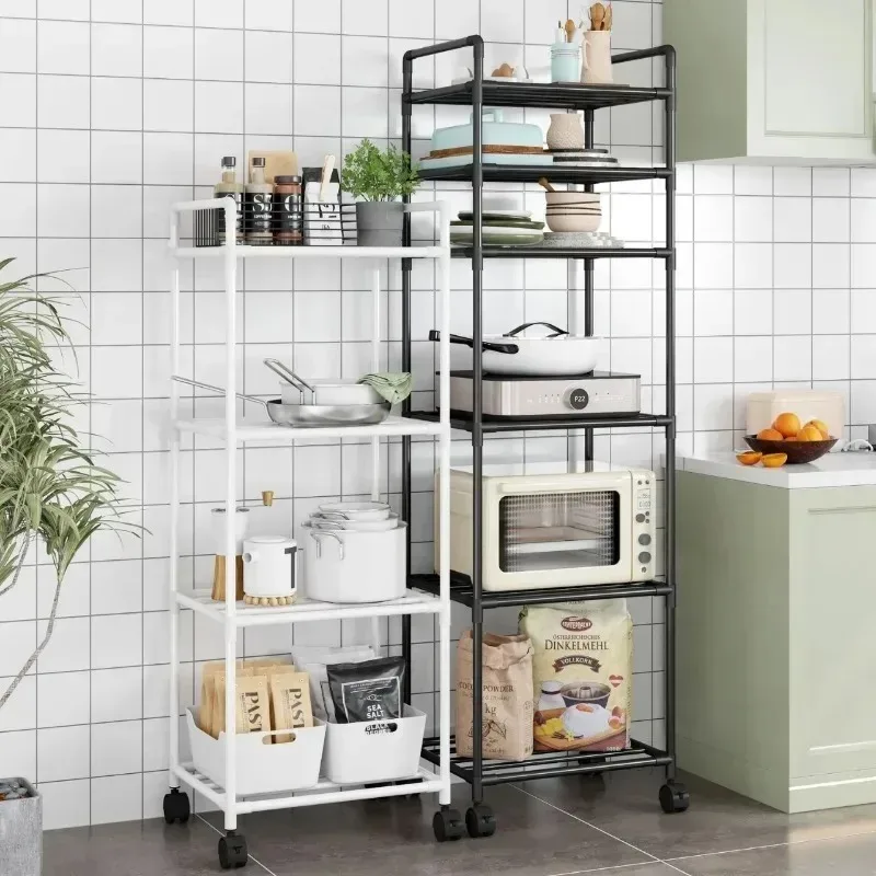 Étagère de rangement de cuisine multicouche amovible - Image 3