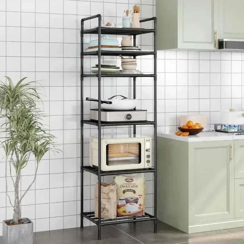 Étagère de rangement de cuisine multicouche amovible - Image 5