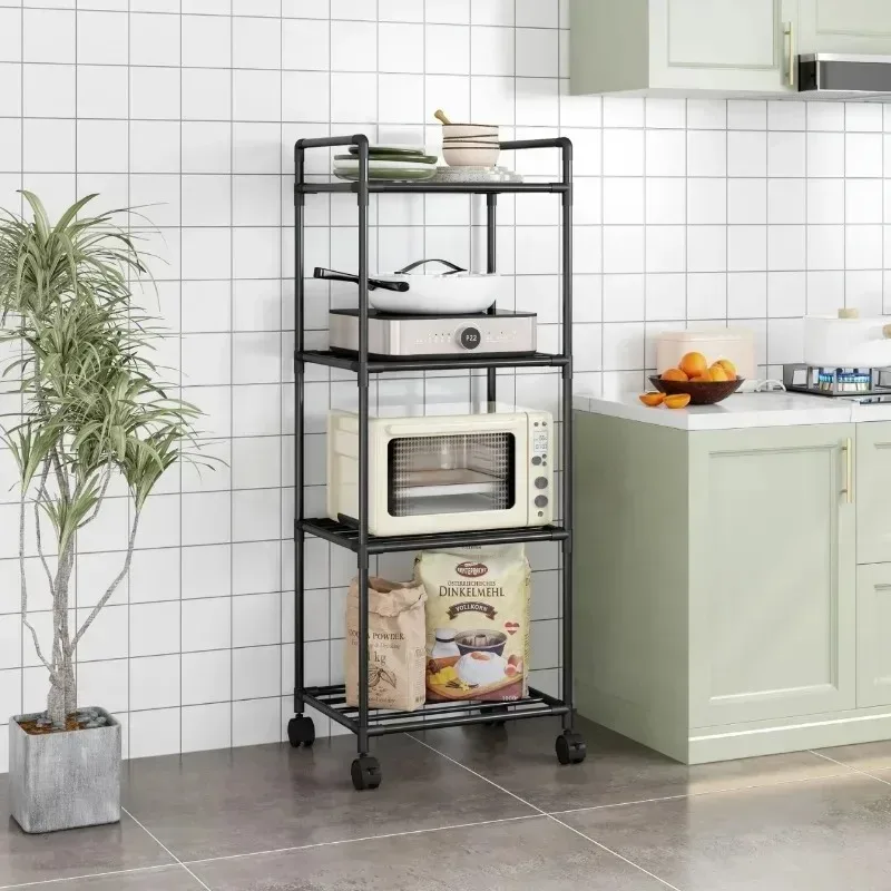 Étagère de rangement de cuisine multicouche amovible - Image 6