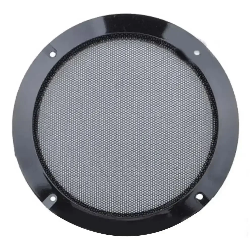 Grille de protection pour haut-parleur en métal avec cadre en plastique