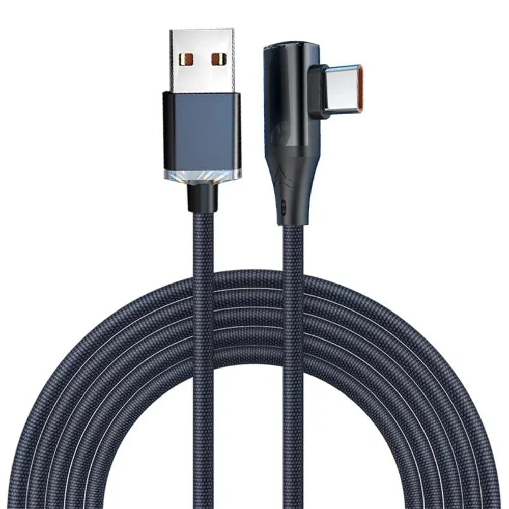 Câble USB-C vers USB-C 120W 6A - Connecteur Coudé à 90° - Charge Rapide et Transfert de Données slide 8