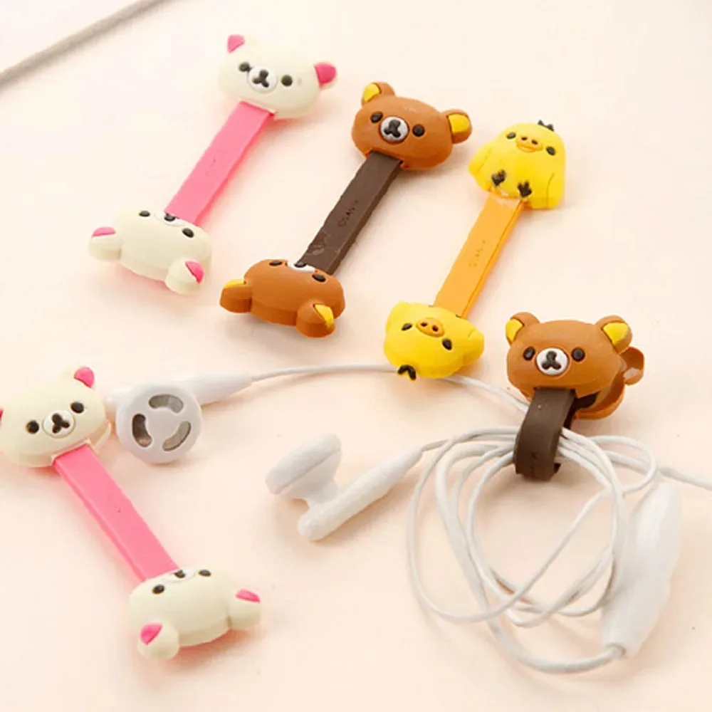 Lot de 2 organiseurs de câbles motif ours - Image 6