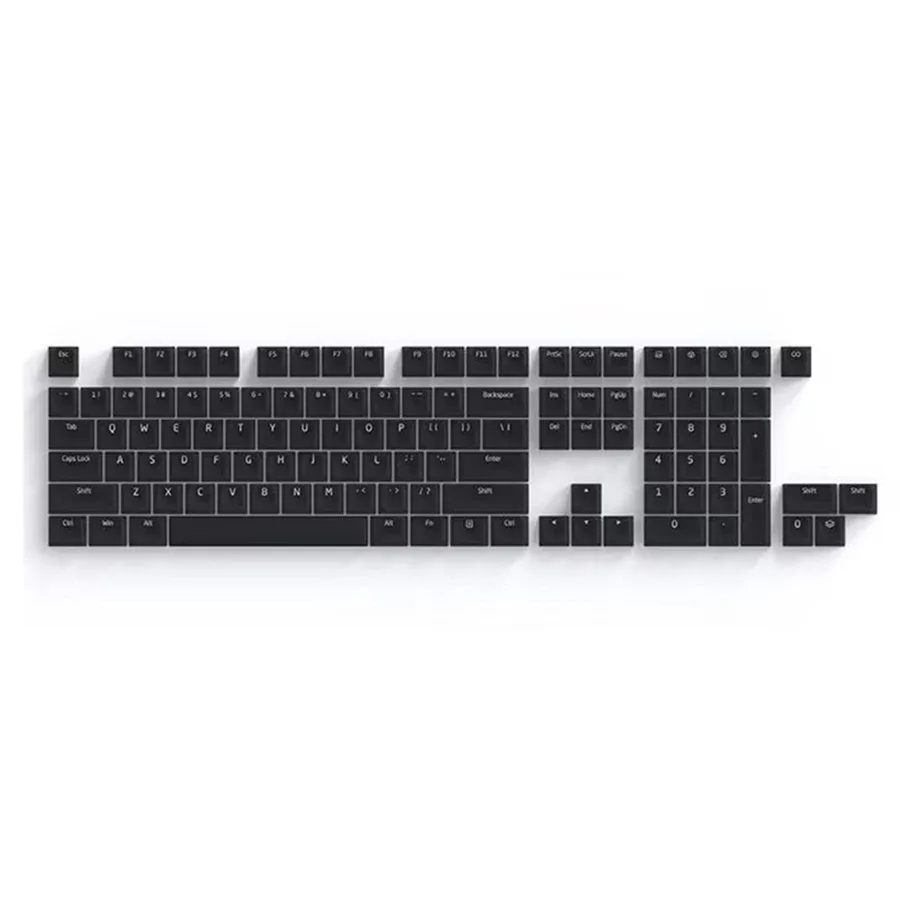 Nogi - Set de 104 touches en silicone profil Cherry pour clavier mécanique, silencieux (21/61/87/104/108 touches) slide 11