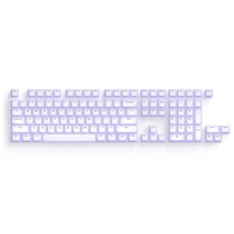 Nogi - Set de 104 touches en silicone profil Cherry pour clavier mécanique, silencieux (21/61/87/104/108 touches) slide 8