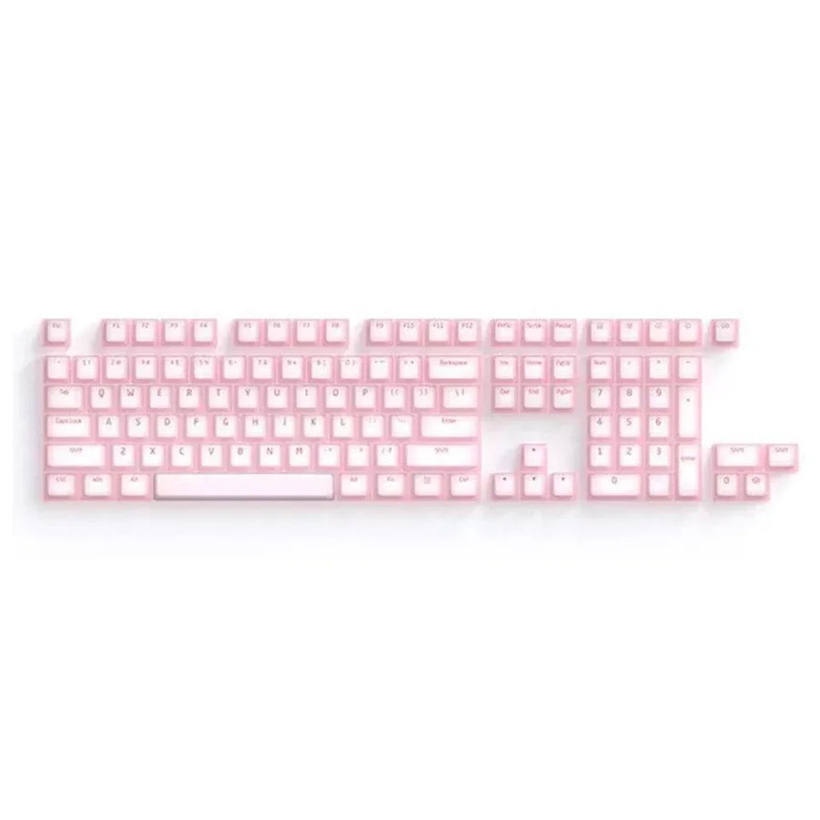 Nogi - Set de 104 touches en silicone profil Cherry pour clavier mécanique, silencieux (21/61/87/104/108 touches) slide 7