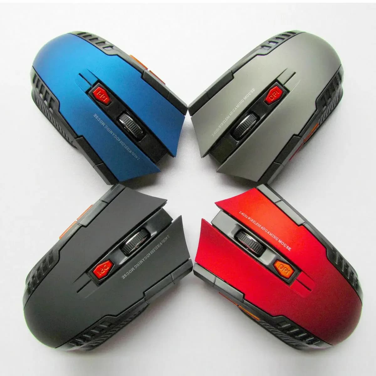Mini souris optique sans fil 2,4 GHz, 2000 DPI