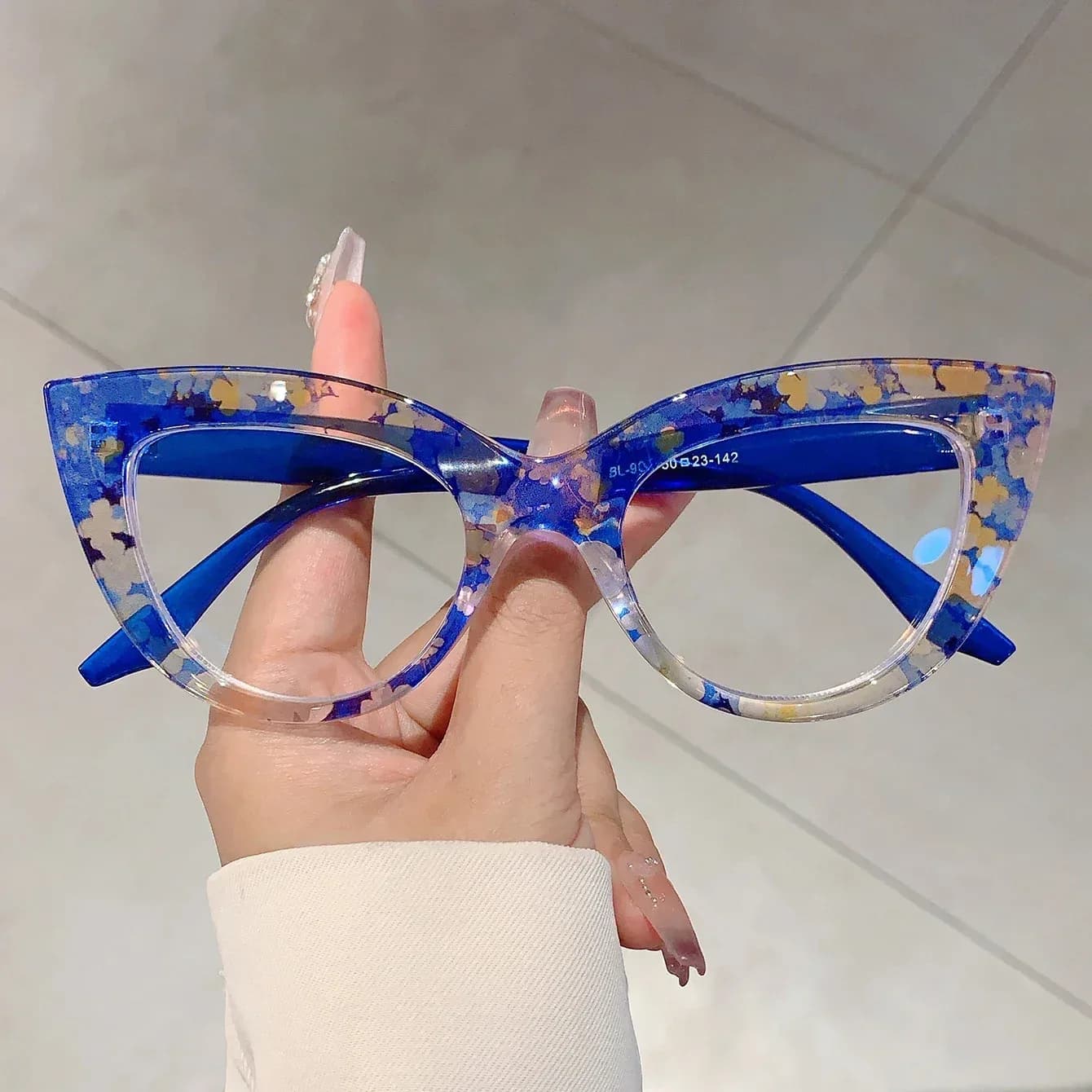 Lunettes anti-lumière bleue GM LUMIAS - Style yeux de chat vintage pour femme