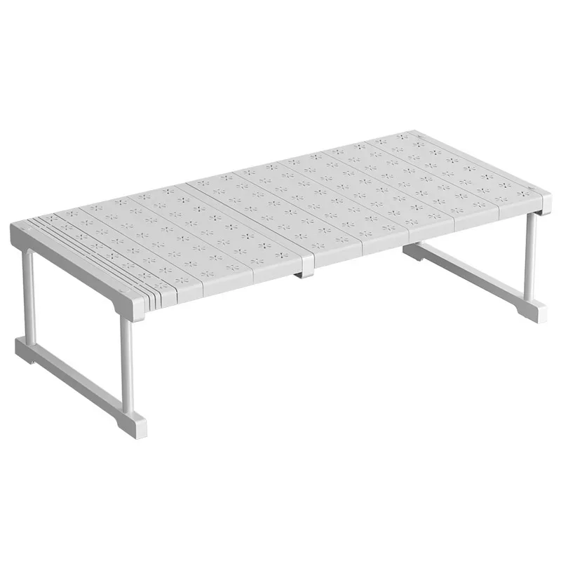 Étagère de rangement extensible et modulable sans perçage pour sous-évier et salle de bain slide 5