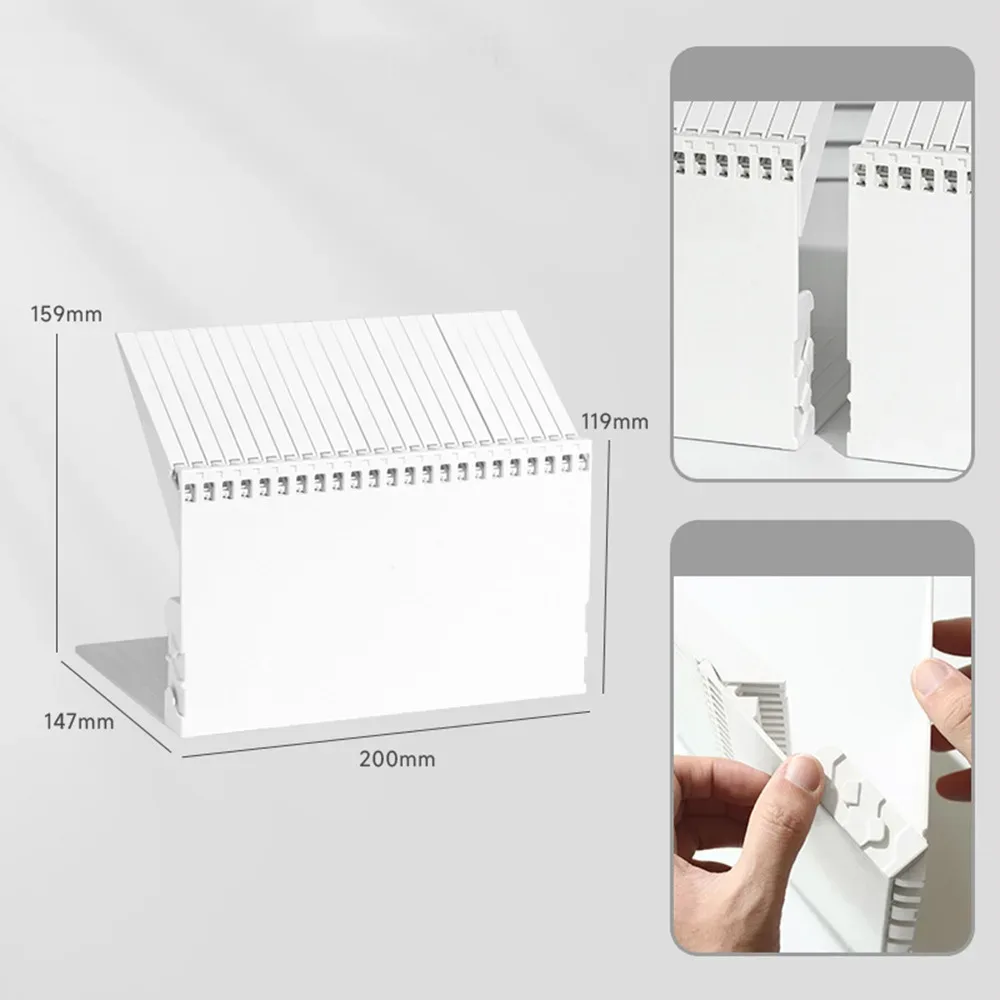Serre-livres en forme de touches de piano slide 8