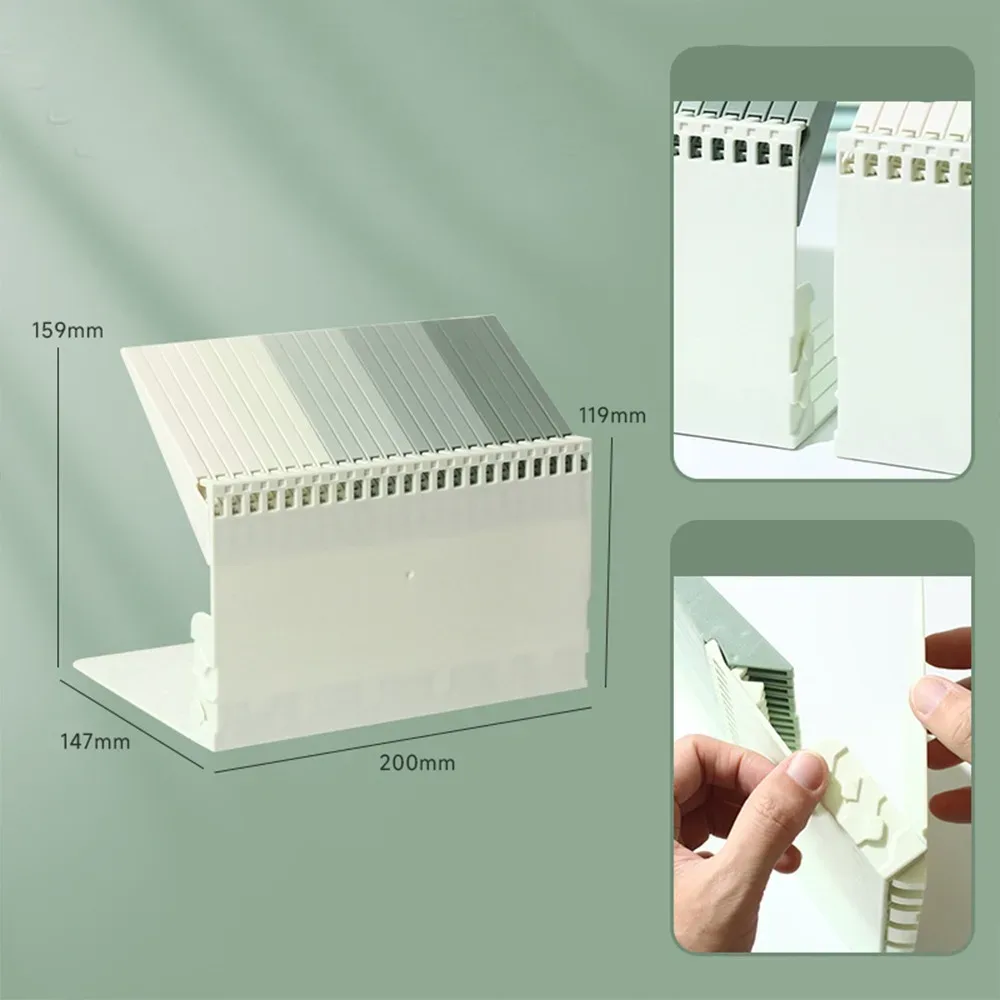 Serre-livres en forme de touches de piano slide 11