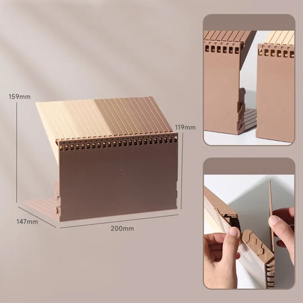 Serre-livres en forme de touches de piano slide 12