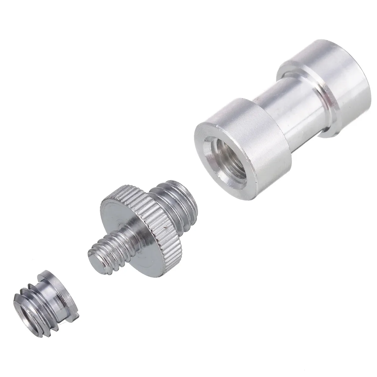 Kit d'adaptateurs de vis 1/4" et 3/8" pour trépied et appareil photo